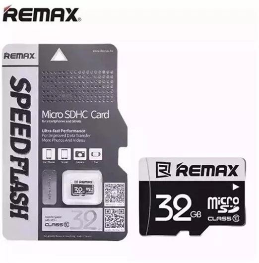 Memory Card Remax Speed Flash Micro Sd 16gb Class 10 Uhs-1 Red 62057