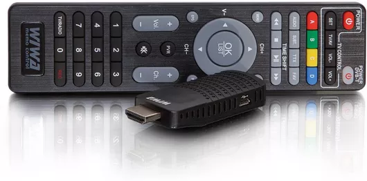 WIWA mp3130 TV Tuner για PC με Επίγειο Δέκτη DVB-T2 και σύνδεση USB-A