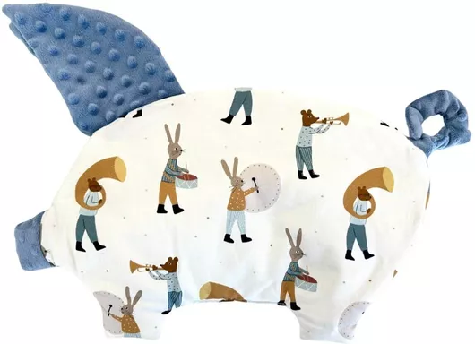 Διακοσμητικό Μαξιλάρι Κούνιας La Millou 35x40cm Μπλε