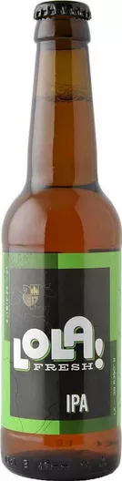 Μπύρα Ζυθοποιία Πηνειού Lola Fresh Indian Pilsener Φιάλη 330ml