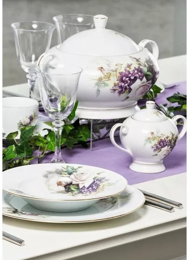 Σερβίτσιο Πιάτων Πορσελάνη 75τμχ Πολύχρωμο