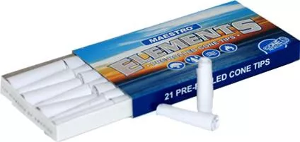 Τσιγαροσωλήνες Elements 25mm 20τμχ