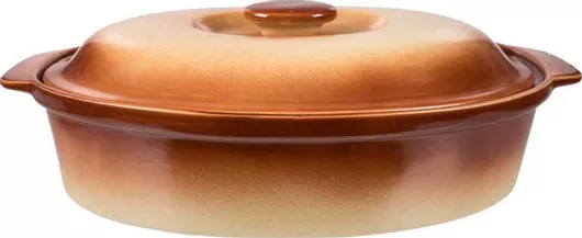 Γάστρα Art et Lumiere Διόνυσος Οβάλ Κεραμική 45x32cm