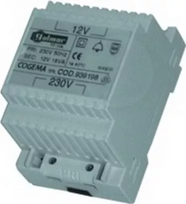 Τροφοδοτικό Ράγας Golmar  12V Θυροτηλεφώνου