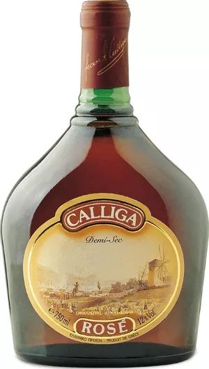 Κρασί Calliga Αγιωργίτικο Ροζέ Ημίξηρο Νεμέας Demi Sec 750ml