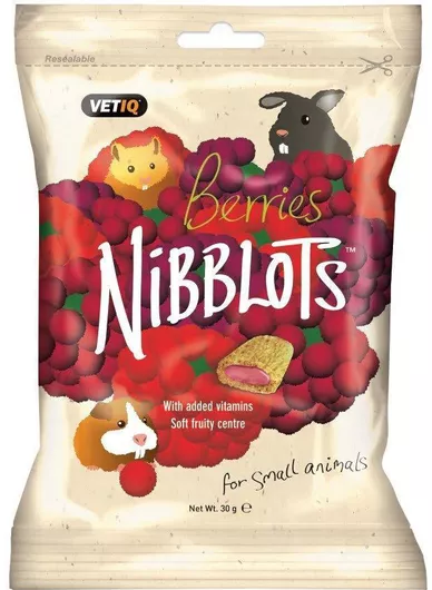 Λιχουδιά Mark & Chappell για Χάμστερ / Αρουραίο / Ινδικό Χοιρίδιο / Κουνέλι με Μούρα 30gr