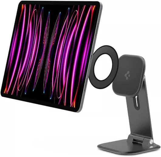 Βάση Tablet Spigen Sgp Onetap Easel Μαγνητική Ρυθμιζόμενη Με Πολλαπλές Γωνίες Κλίσης - Γκρι - Amp06414