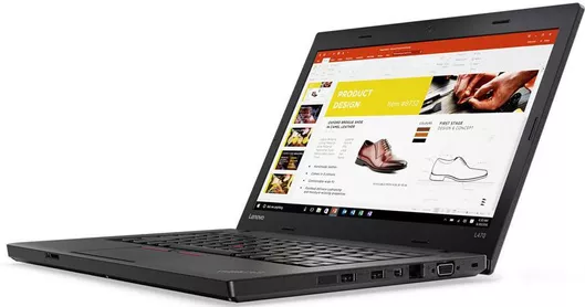 Refurbished Laptop Lenovo ThinkPad L470 Grade B 14" Core i5-6300U / 8GB / 256GB SSD / No OS
