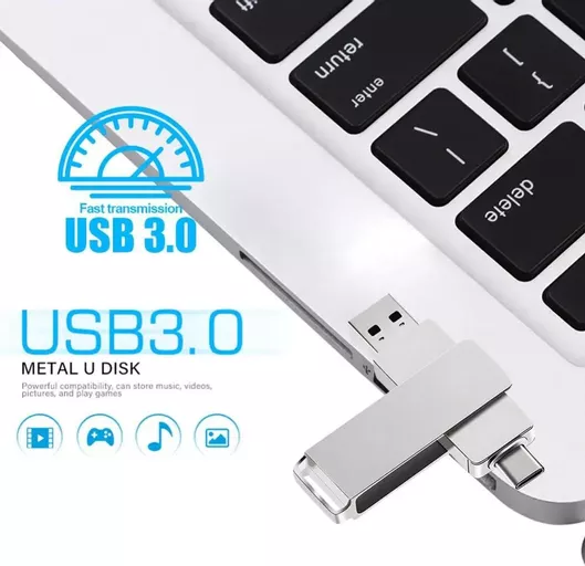 USB Stick Xiaomi Mijia 16TB Type-c & USB-A Stick Silver