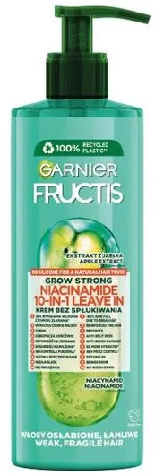 Garnier Fructis Grow Strong Leave In Conditioner για Όλους τους Τύπους Μαλλιών 400ml