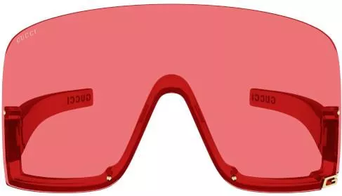Unisex Γυαλιά Ηλίου Gucci με Κοκκάλινο Σκελετό Κόκκινο