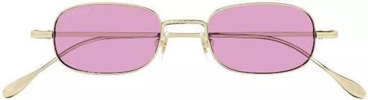 Unisex Γυαλιά Ηλίου Gucci με Μεταλλικό Σκελετό Χρυσό