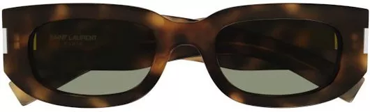 Unisex Γυαλιά Ηλίου Saint Laurent με Κοκκάλινο Σκελετό Καφέ