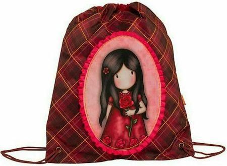 Παιδική Τσάντα Πουγκί Santoro Gorjuss Υφασμάτινη Κόκκινο