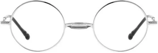 Unisex Σκελετός Γυαλιών Οράσεως Matsuda Μέταλλο Στρογγυλό Ασημί