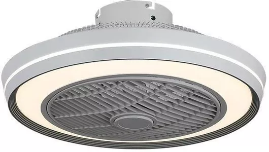 Ανεμιστήρας Οροφής Eurolamp 51cm με Φως & Τηλεχειριστήριο Λευκό