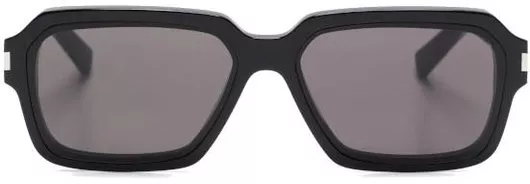 Αντρικά Γυαλιά Ηλίου Saint Laurent με Κοκκάλινο Σκελετό Μαύρο