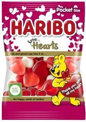 Ζελεδάκια Haribo Love Hearts 100gr