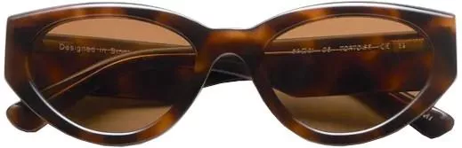 Γυαλιά Ηλίου Chimi Πεταλούδα & Κοκκάλινα σε Καφέ/Καφέ 53mm