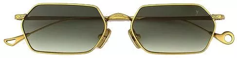 Γυαλιά Ηλίου Eyepetizer Τετράγωνα & Μεταλλικά σε Πράσινο/Χρυσό 55mm