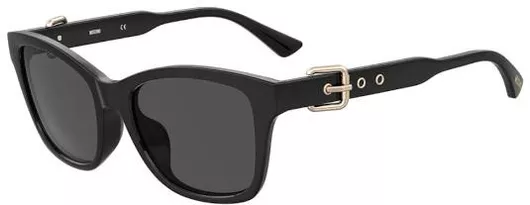 Γυαλιά Ηλίου Polaroid Πεταλούδα & Κοκκάλινα σε Γκρι/Μαύρο 56mm