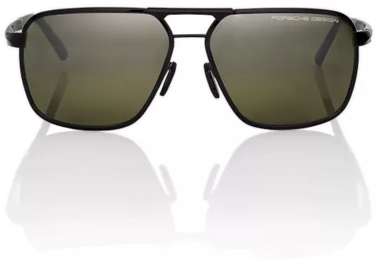 Γυαλιά Ηλίου Porsche Design Aviator & Μεταλλικά σε Πράσινο/Μαύρο 61mm