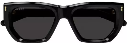 Γυναικεία Γυαλιά Ηλίου Gucci με Κοκκάλινο Σκελετό Μαύρο