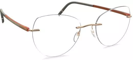 Γυναικείος Σκελετός Γυαλιών Silhouette Silh5567/Lz 7530 53/19/140 από Τιτάνιο Χρυσό