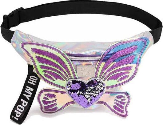 Παιδικό Τσαντάκι Μέσης Karactermania Oh My Pop Wings Belt Pouch Πολύχρωμο