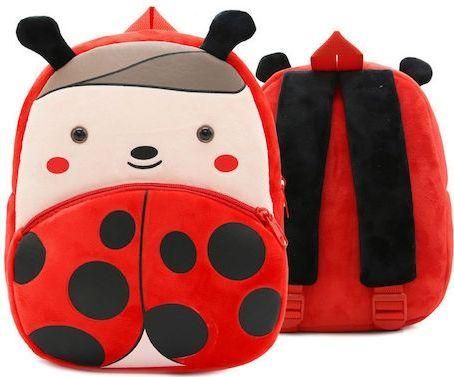 Παιδική Τσάντα Πλάτης Kakoo Design Carla Ladybug 24x10x26cm Κόκκινο