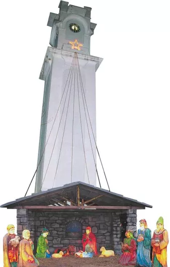 Φάτνη 550x550cm Φωτιζόμενη