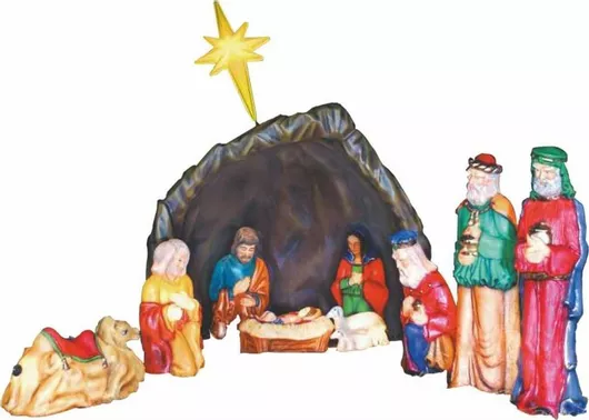 Φάτνη 230x240cm Φωτιζόμενη