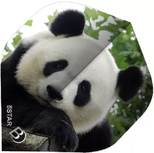 Φτερά για Βελάκια Bull's 5-Star A-Std Panda Πολύχρωμο