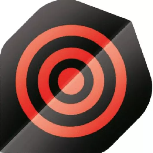 Φτερά για Βελάκια Bull's Base Flights A-Std Red Circles