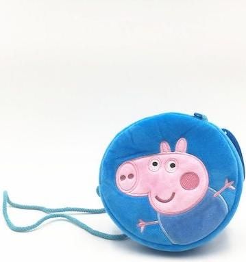 Παιδική Τσάντα Ώμου Peppa Pig Υφασμάτινη Μπλε