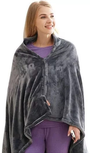 Ηλεκτρική USB Θερμαινόμενη Κουβέρτα Φλις 40-60°C