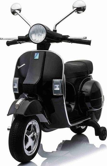 Παιδική Μηχανή Licensed Vespa A003 Black Μαύρο