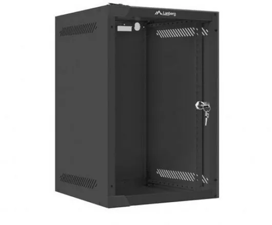 Lanberg Επιτοίχια Καμπίνα Rack 9U 28x31x46.9cm Μαύρο WF10-2309-10B