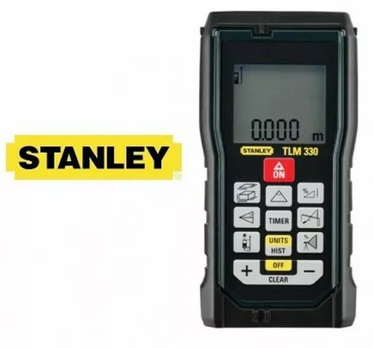 Μέτρο Laser Stanley TLM330 με Δυνατότητα Μέτρησης έως 100m