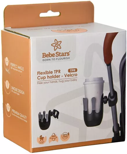 Ποτηροθήκη Καροτσιού Bebe Stars 20-120 Μαύρο