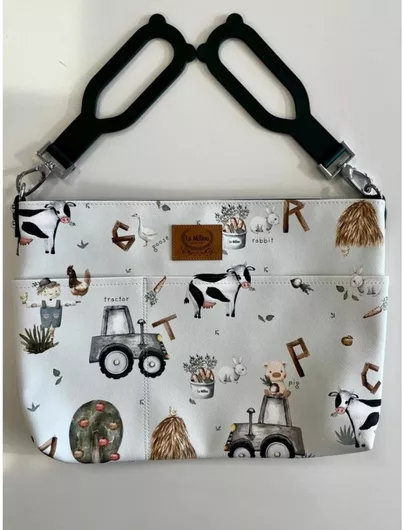 Τσάντα Καροτσιού La Millou Γκρι Abc Farm