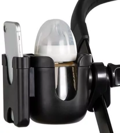 Ποτηροθήκη Καροτσιού Μαύρη