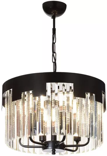 Πολυέλαιος Opviq Μαύρο 683AVN1429