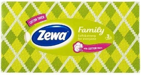 Χαρτομάντηλα Zewa 90 Deluxe Design Box 3 Φύλλων