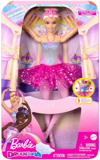 Barbie Dreamtopia Magic Light Ballerina για 3+ Ετών