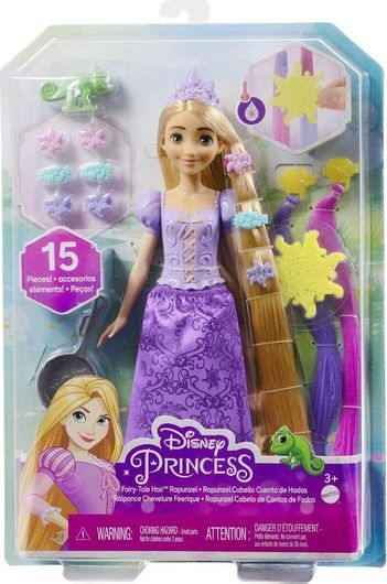 Κούκλα Mattel Disney Princess Rapunzel για 3+ Ετών