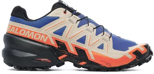 Salomon Speedcross 6 Ανδρικά Αθλητικά Παπούτσια Trail Running Lapis Blue / Black / Scarlet Ibis