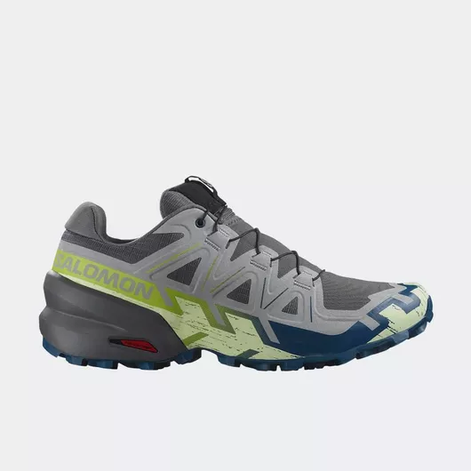 Salomon Speedcross 6 Ανδρικά Αθλητικά Παπούτσια Trail Running Castlerock / Lime Cream / Poseidon