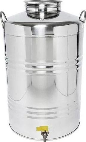 Δοχείο Inox Superfust με Βιδωτό Καπάκι 30lt