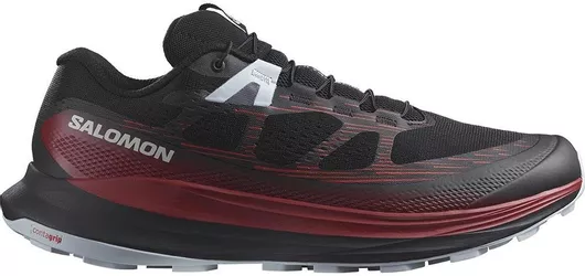 Salomon Ultra Glide 2 Ανδρικά Αθλητικά Παπούτσια Trail Running Black / Biking Red / Pearl Blue